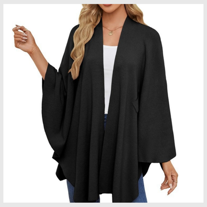 Châle Câlin™ – Tricot Douillet au Style Épuré
