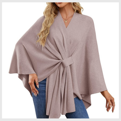 Châle Câlin™ – Tricot Douillet au Style Épuré