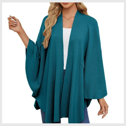 Châle Câlin™ – Tricot Douillet au Style Épuré