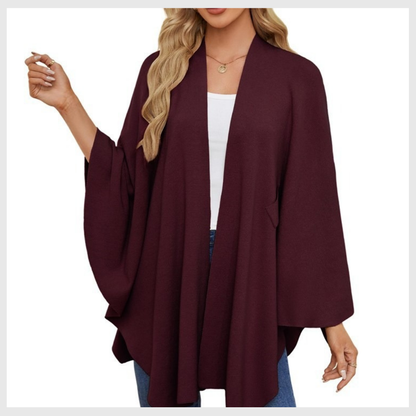 Châle Câlin™ – Tricot Douillet au Style Épuré