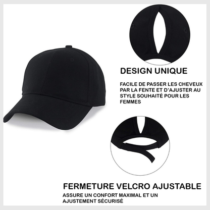 MagniCasque™ – Casquette Magnétique Préserve Coiffure
