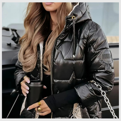 Lunavia™ – Manteau Matelassé à Capuchon Douillet