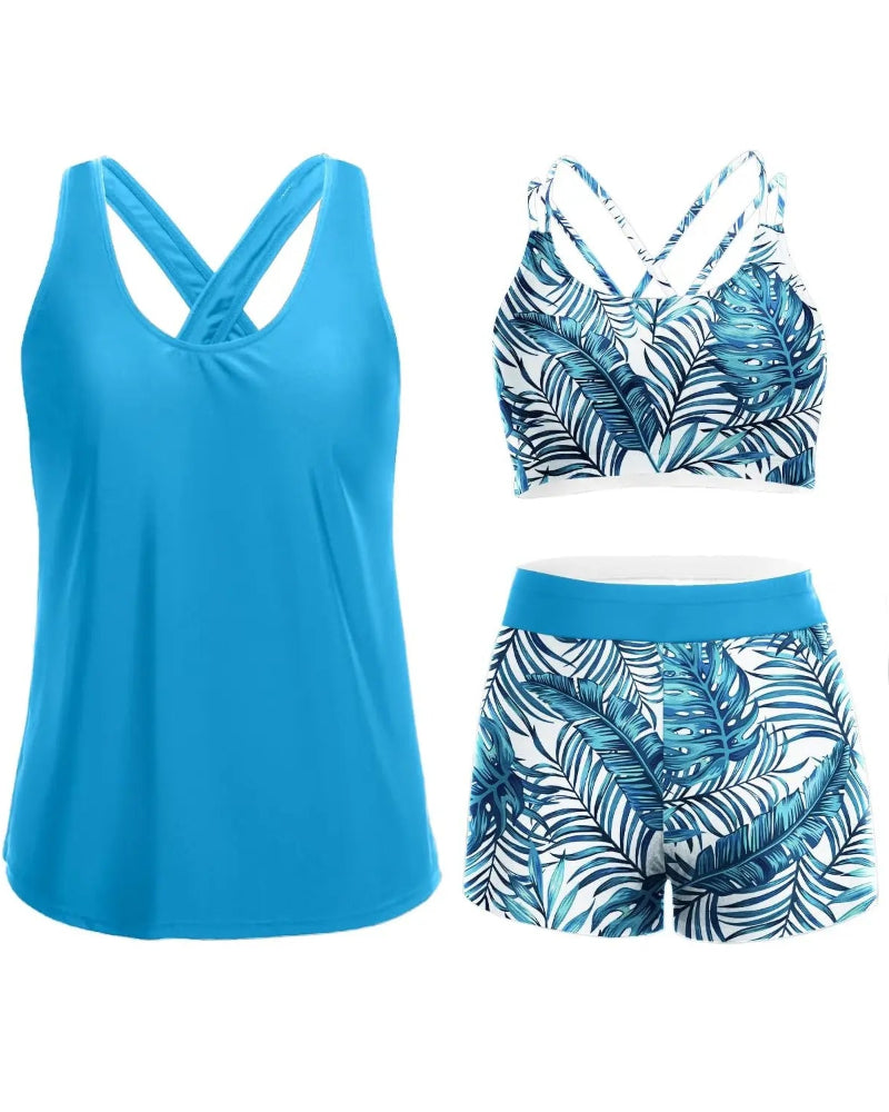 Marévia™ — Tankini modulable 3 pièces
