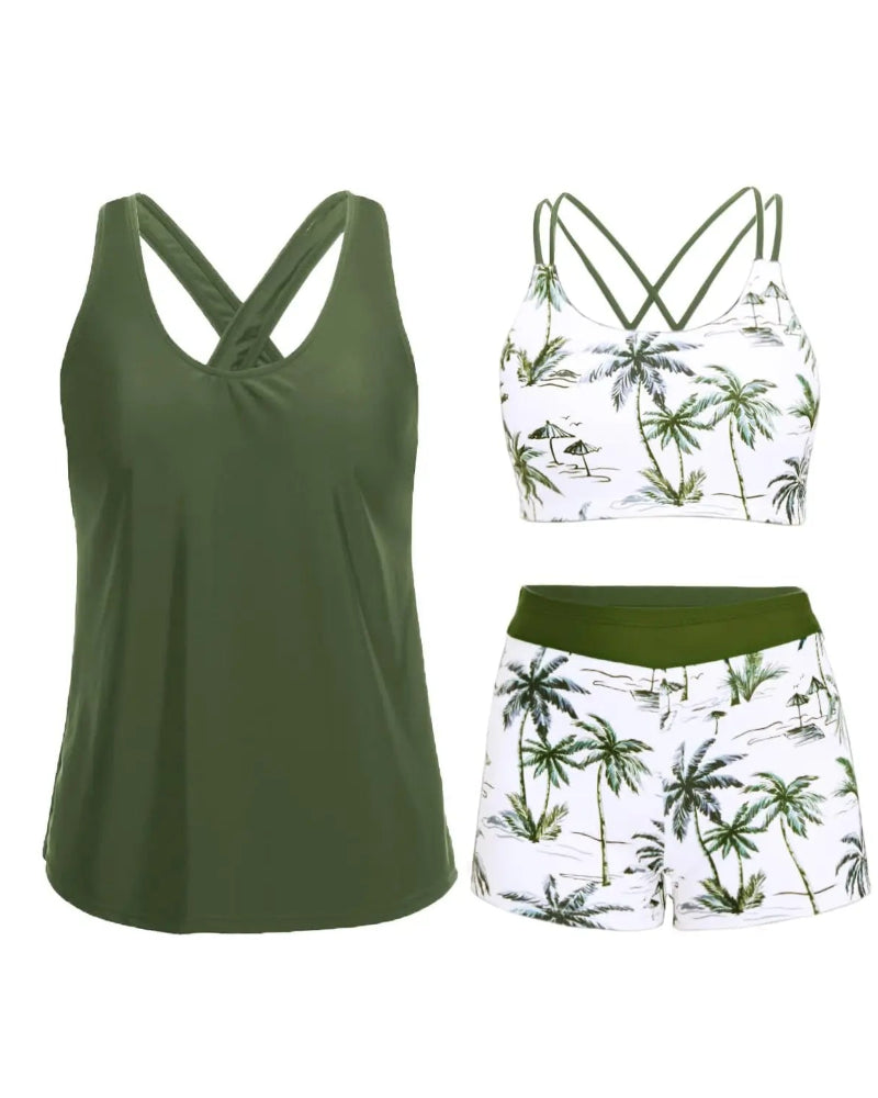 Marévia™ — Tankini modulable 3 pièces