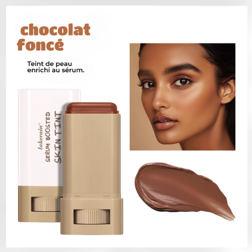 Baume Teinté Effet Peau Veloutée au Sérum Boosté