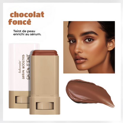 Baume Teinté Effet Peau Veloutée au Sérum Boosté