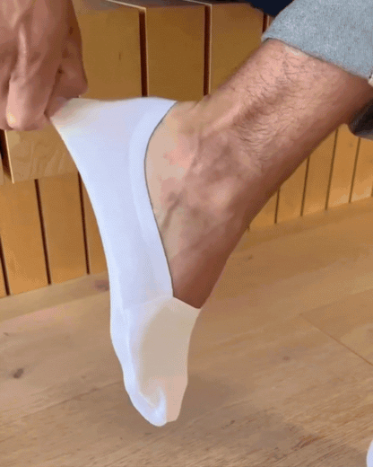 Chaussettes Invisibles Antidérapantes qui Reste en Place, Unisexes!