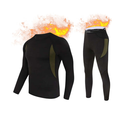 PolarCore™-Ensemble Thermique Doublé Polaire pour l’Hiver Québécois