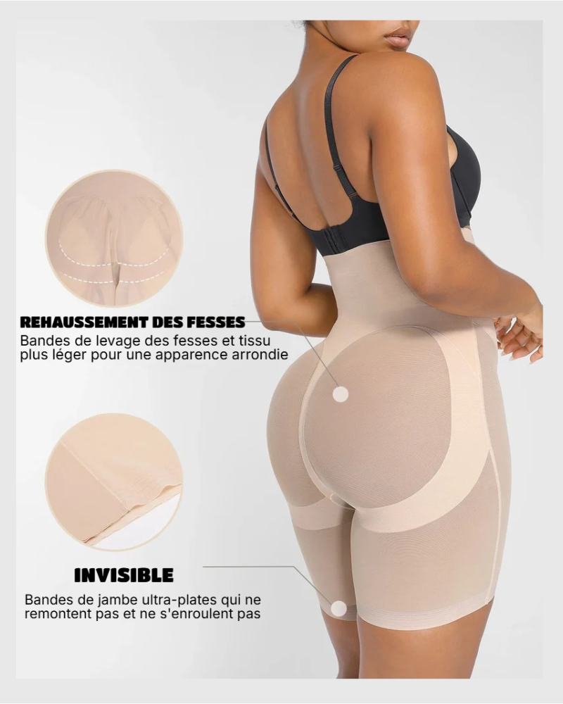 CurveLift™ - Short Lissant en Maille avec Rehaussement des Fesses