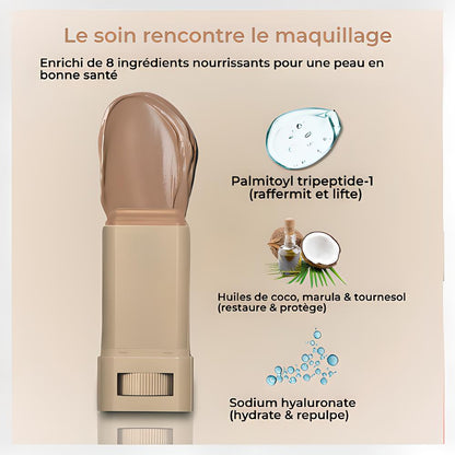 Baume Teinté Effet Peau Veloutée au Sérum Boosté