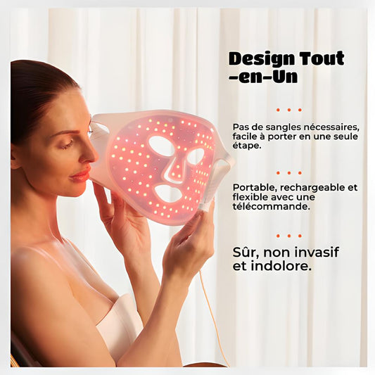 Masque de luminothérapie laser et LED