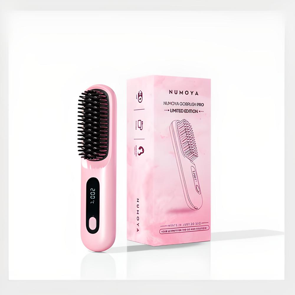GlamBrush X™  - Brosse lissante portable