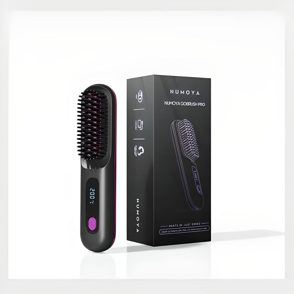 GlamBrush X™  - Brosse lissante portable