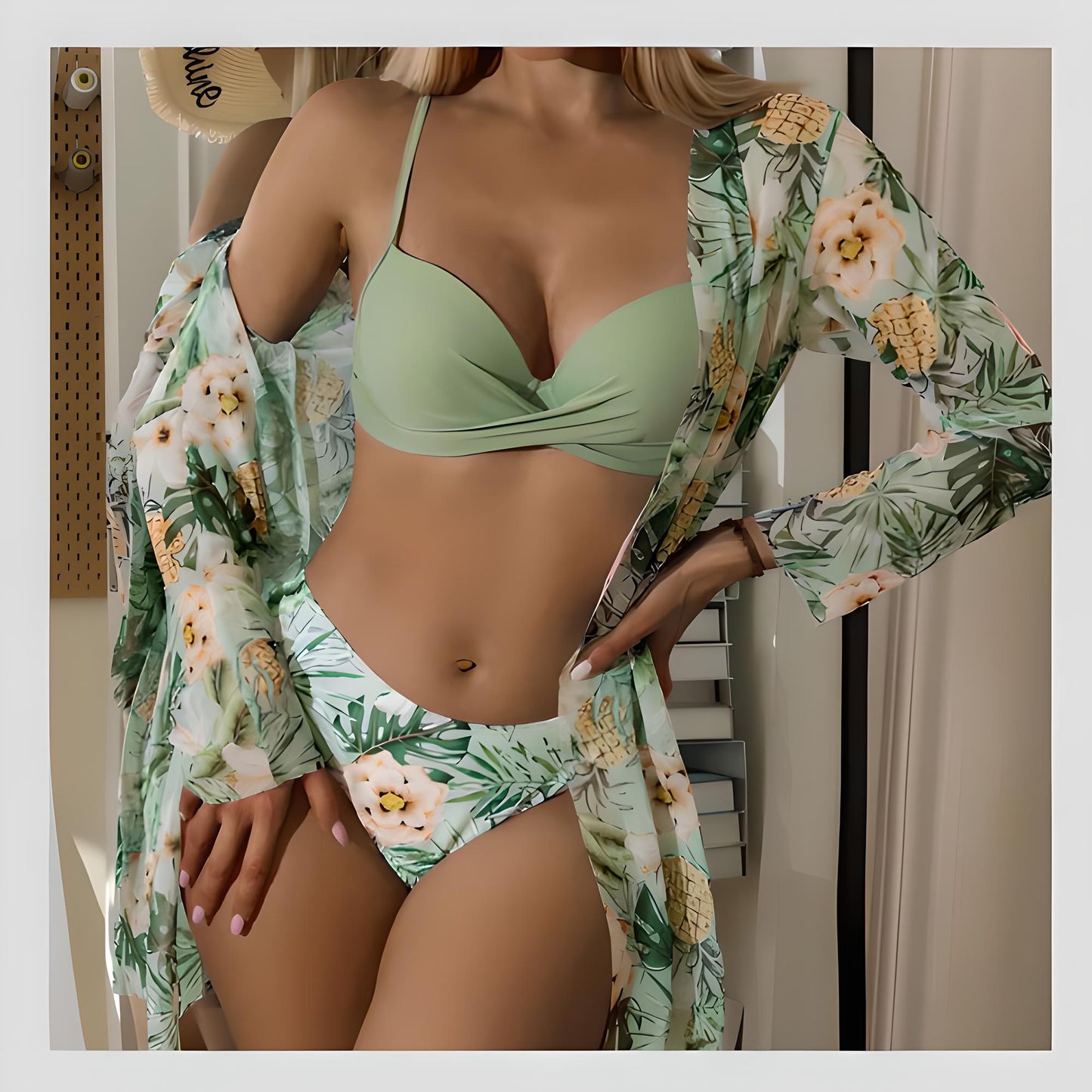 Trinity Swimwear™ - Ensemble de bikini 3 en 1