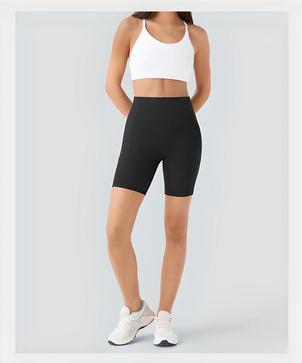 SculptShorts™ - Short d'entraînement gainant taille haute avec poches latérales