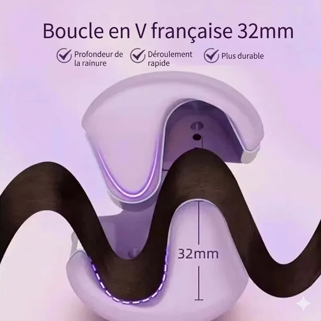 OndaCurl™ Pro — Fer à Boucles Sans Pince