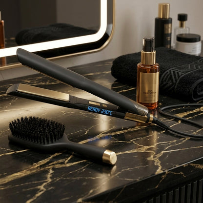 AURESTRA™ – Lisseur Professionnel en Titanium