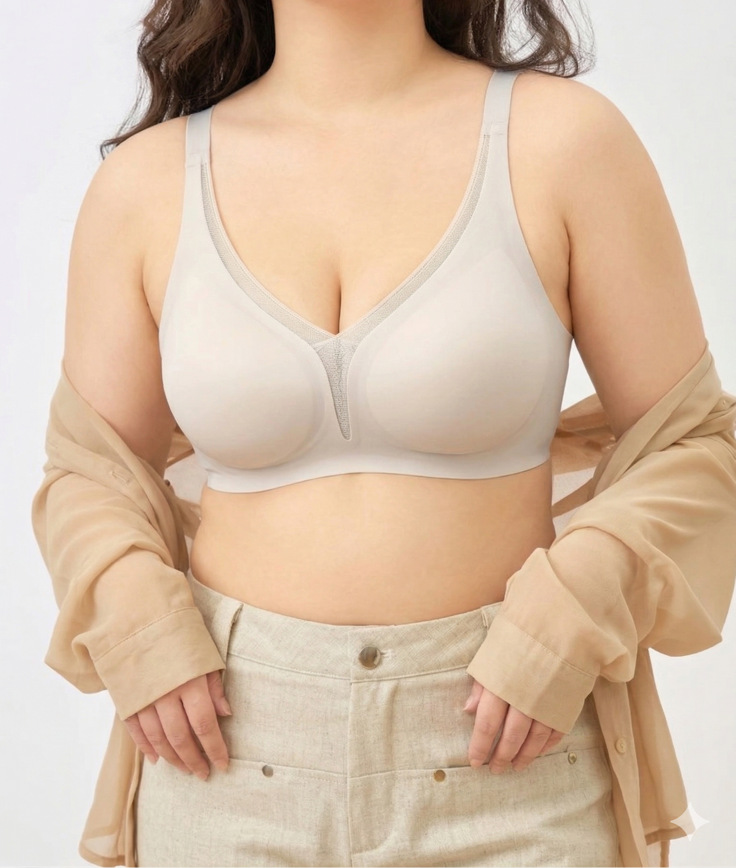 Velourée™- Soutien-gorge Satin Douceur — Sans armature