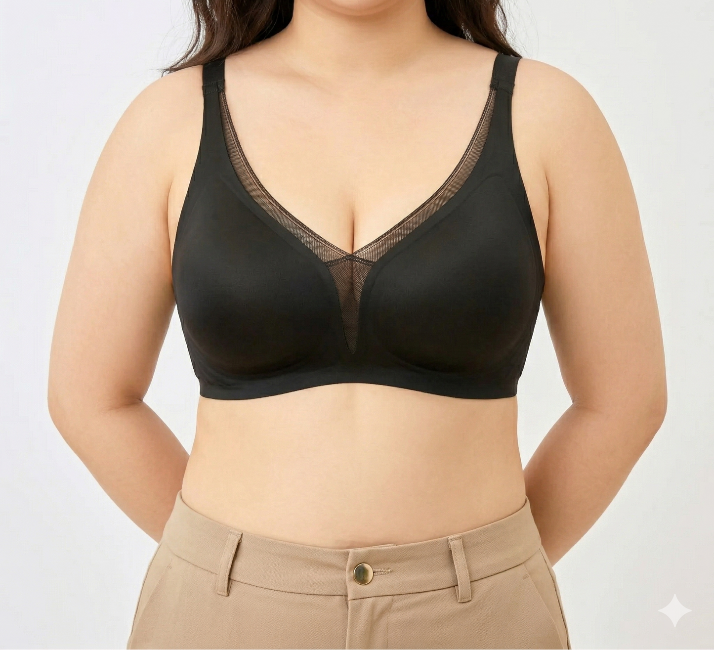 Velourée™- Soutien-gorge Satin Douceur — Sans armature