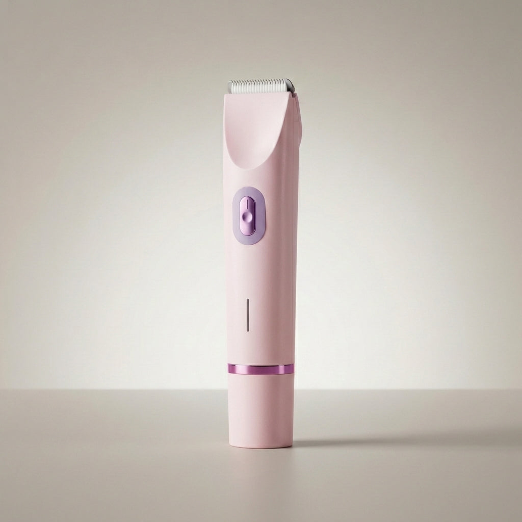 Rasoir VeluraPro 2-en-1 — Peau douce, zéro irritation, résultat pro à la maison.