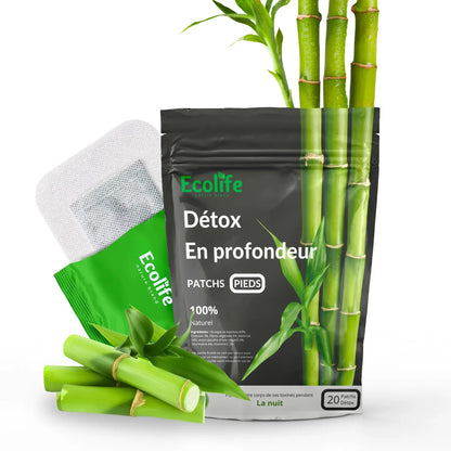 Patchs Détox Ecolife® : Purifiez votre corps naturellement pendant la nuit