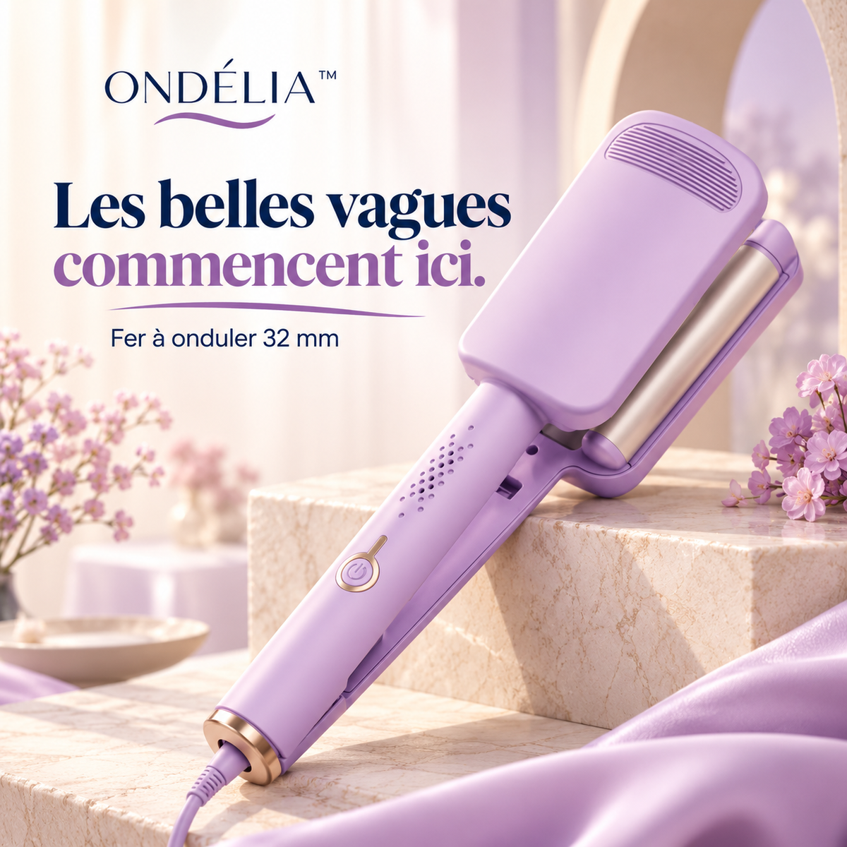 Ondélia™ — Fer à onduler 32 mm