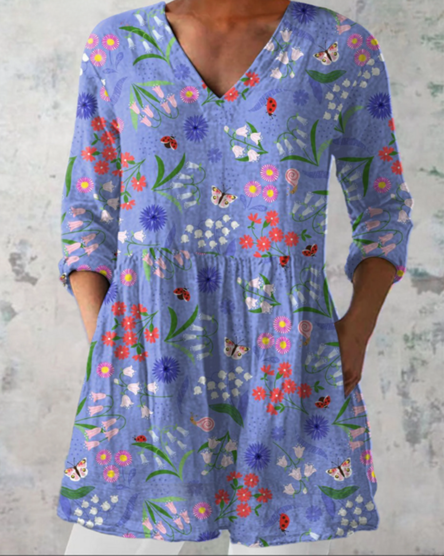 Léa | La blouse longue fluide qui va avec tout