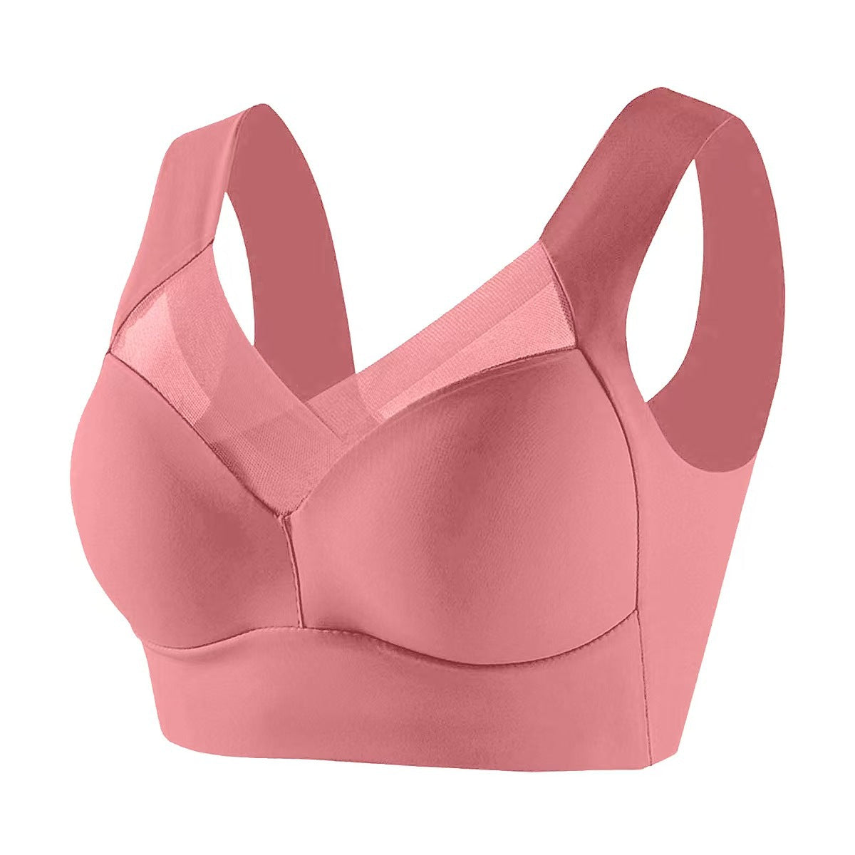 Velours Rosé-Soutien-Gorge Sculptant Éclat | Push-Up Dentelle Ultra-Confort