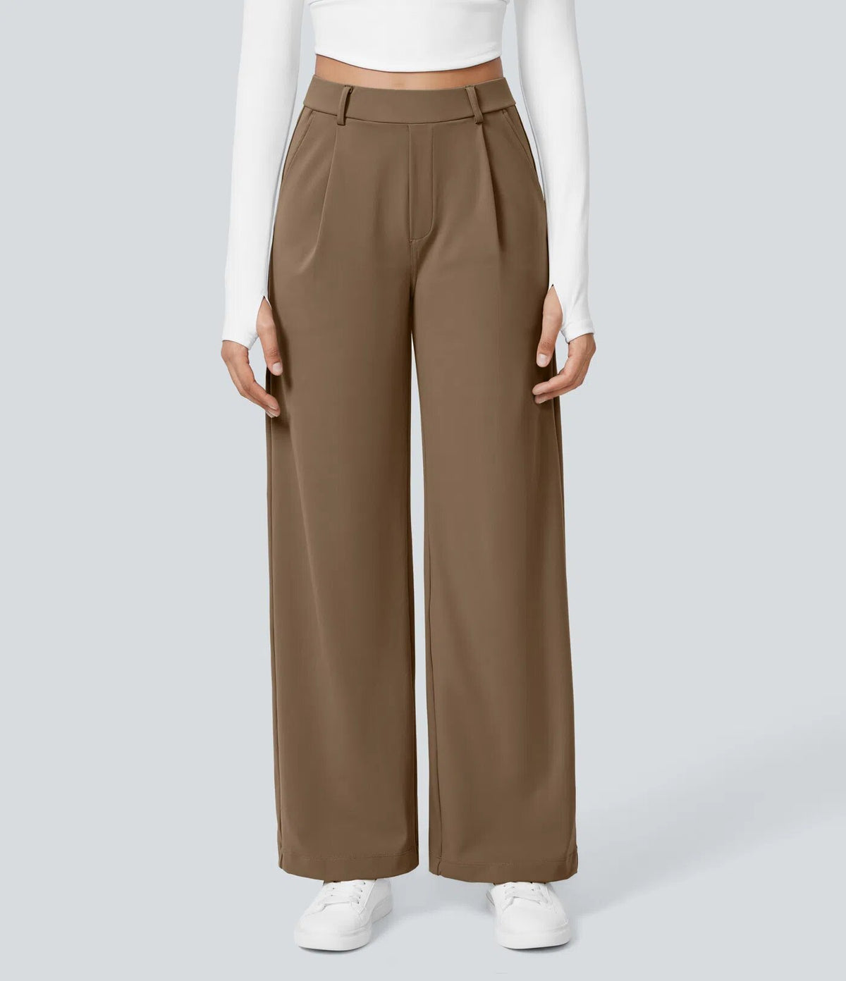 Pantalon Élise™ | Pantalon Tailleur Large Confort | Collection Essentielle
