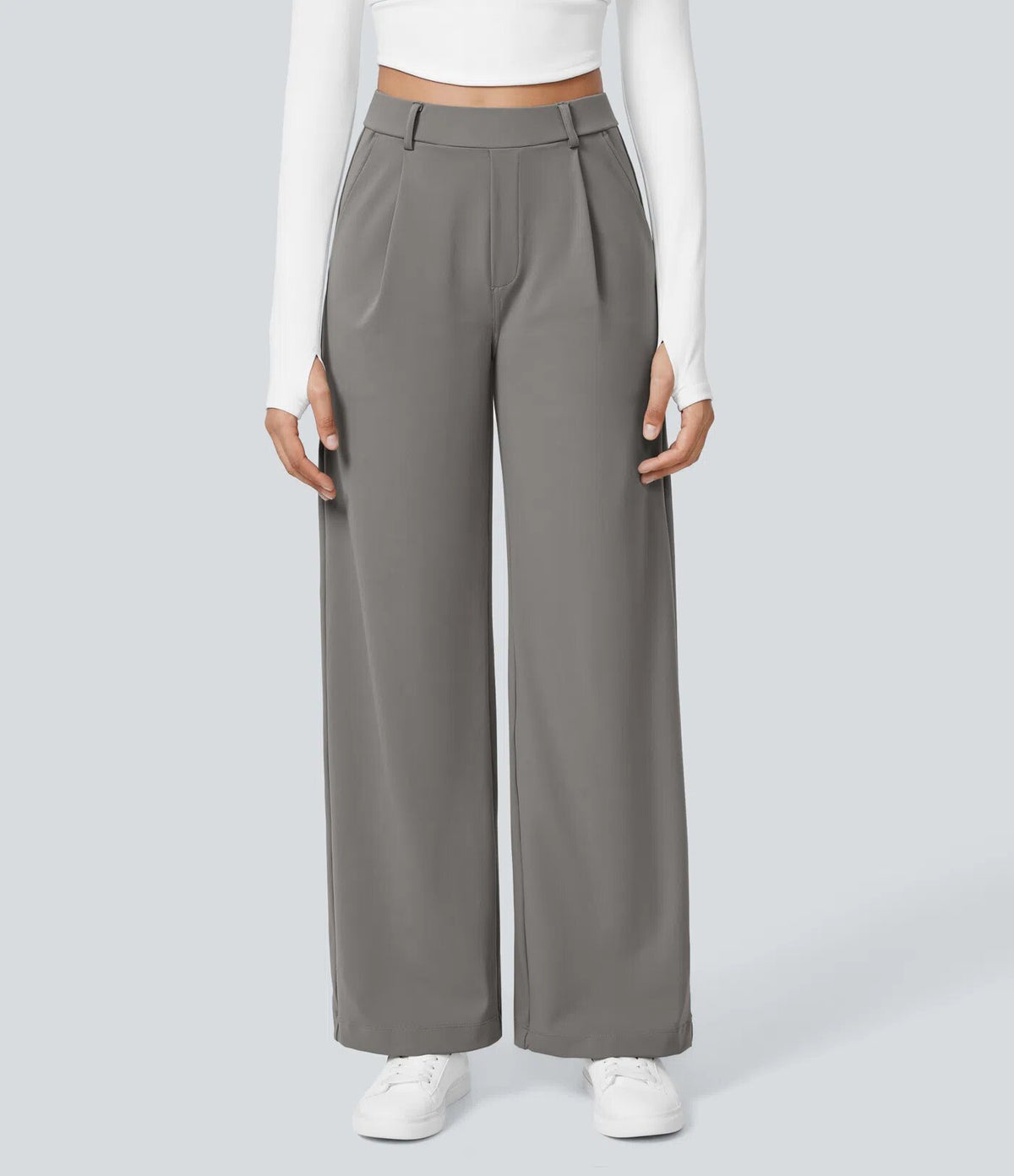 Pantalon Élise™ | Pantalon Tailleur Large Confort | Collection Essentielle