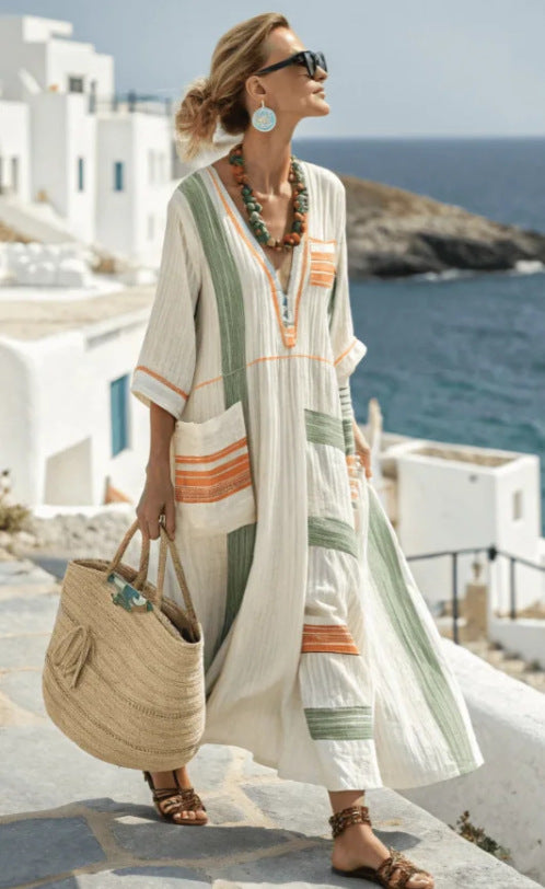 Lunévia™ — Robe longue bohème légère