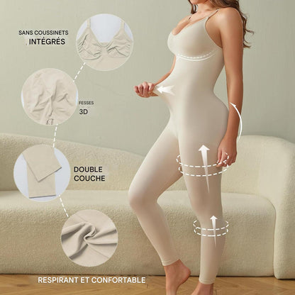 Combinaison Gainante Sculptante Tout-en-Un