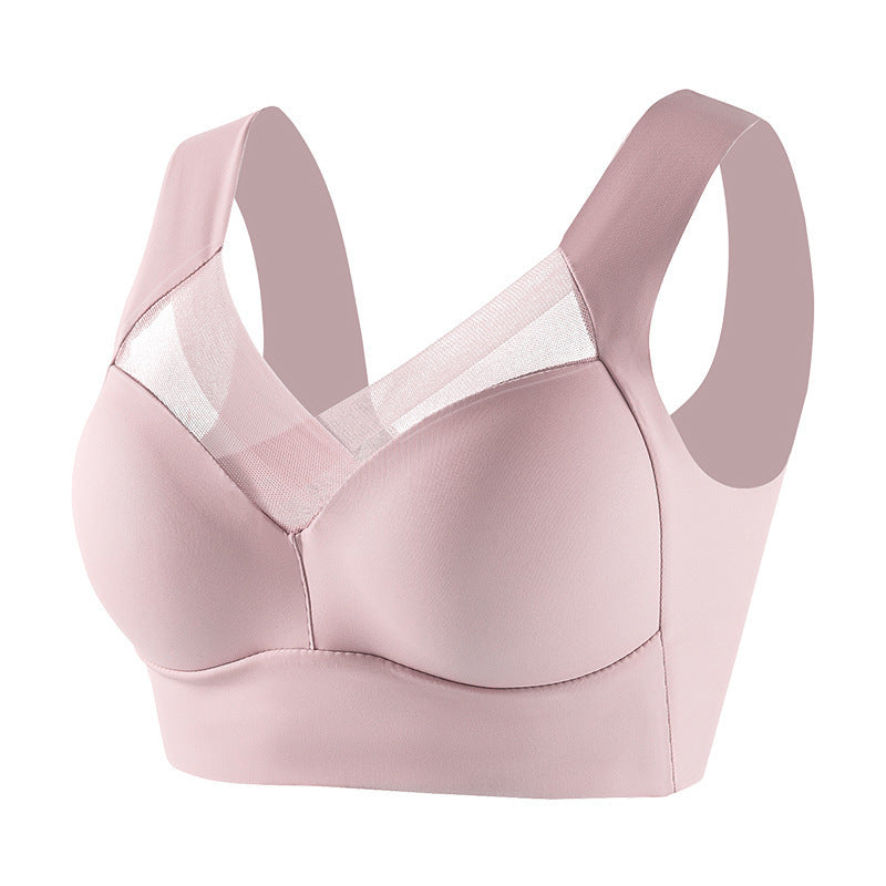 Velours Rosé-Soutien-Gorge Sculptant Éclat | Push-Up Dentelle Ultra-Confort