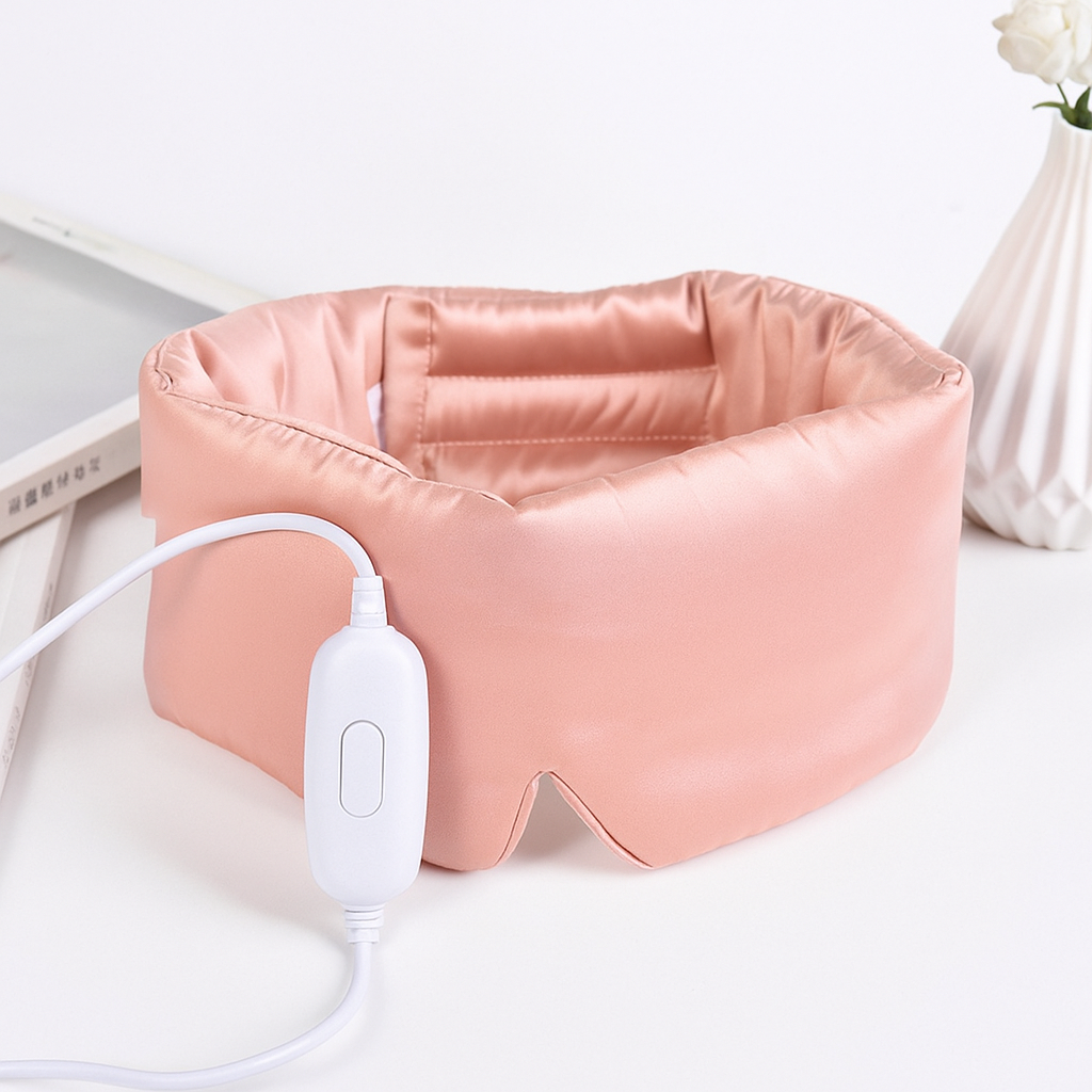 RêveSoie™ – Le Masque Doux en Soie pour un Sommeil Profond.