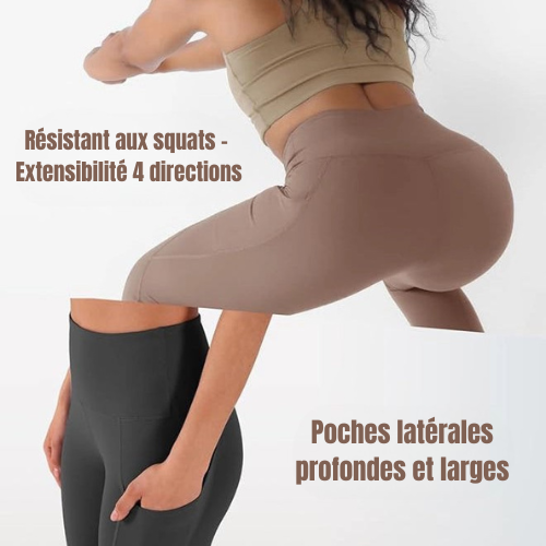 Sculptia™ – Leggings Gainants Ultra-Confort avec Poches.
