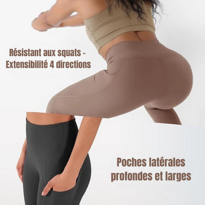 Sculptia™ – Leggings Gainants Ultra-Confort avec Poches.