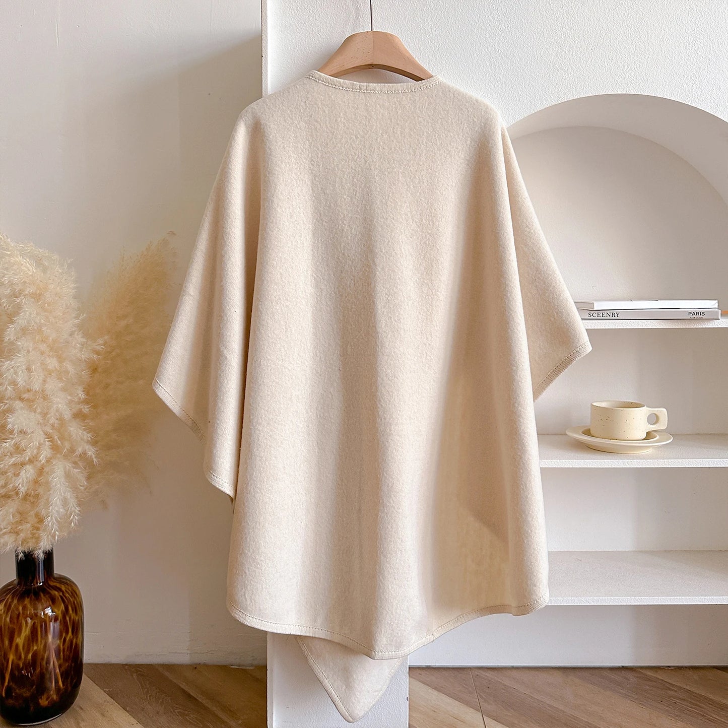 Poncho™ – Cape Douce & Stylée pour l’Hiver Québécois