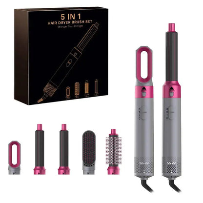 Le StyleAir™  5-en-1 : L'outil Tout-en-Un pour des Cheveux Parfaits