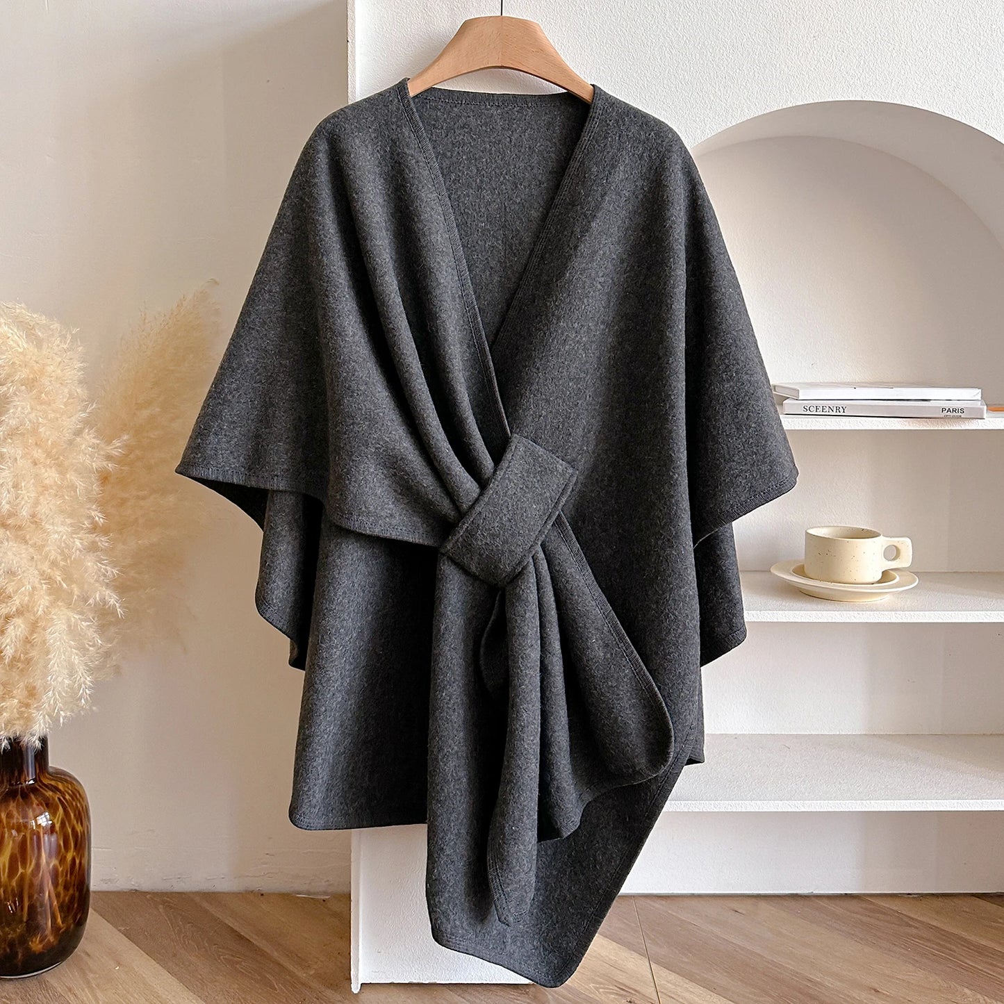 Poncho™ – Cape Douce & Stylée pour l’Hiver Québécois