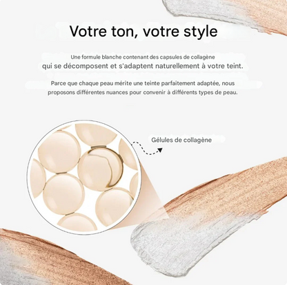 Blanc Cover™ – Stick Fond de Teint Adaptatif & Soin Coréen