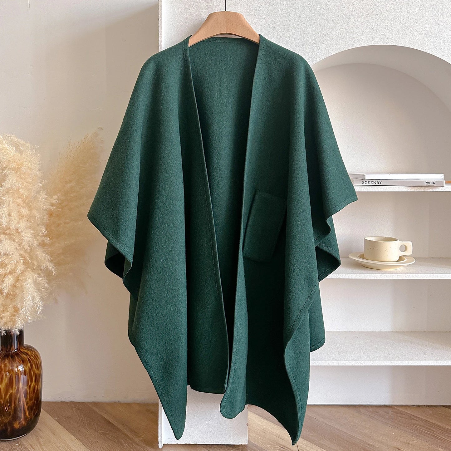 Poncho™ – Cape Douce & Stylée pour l’Hiver Québécois