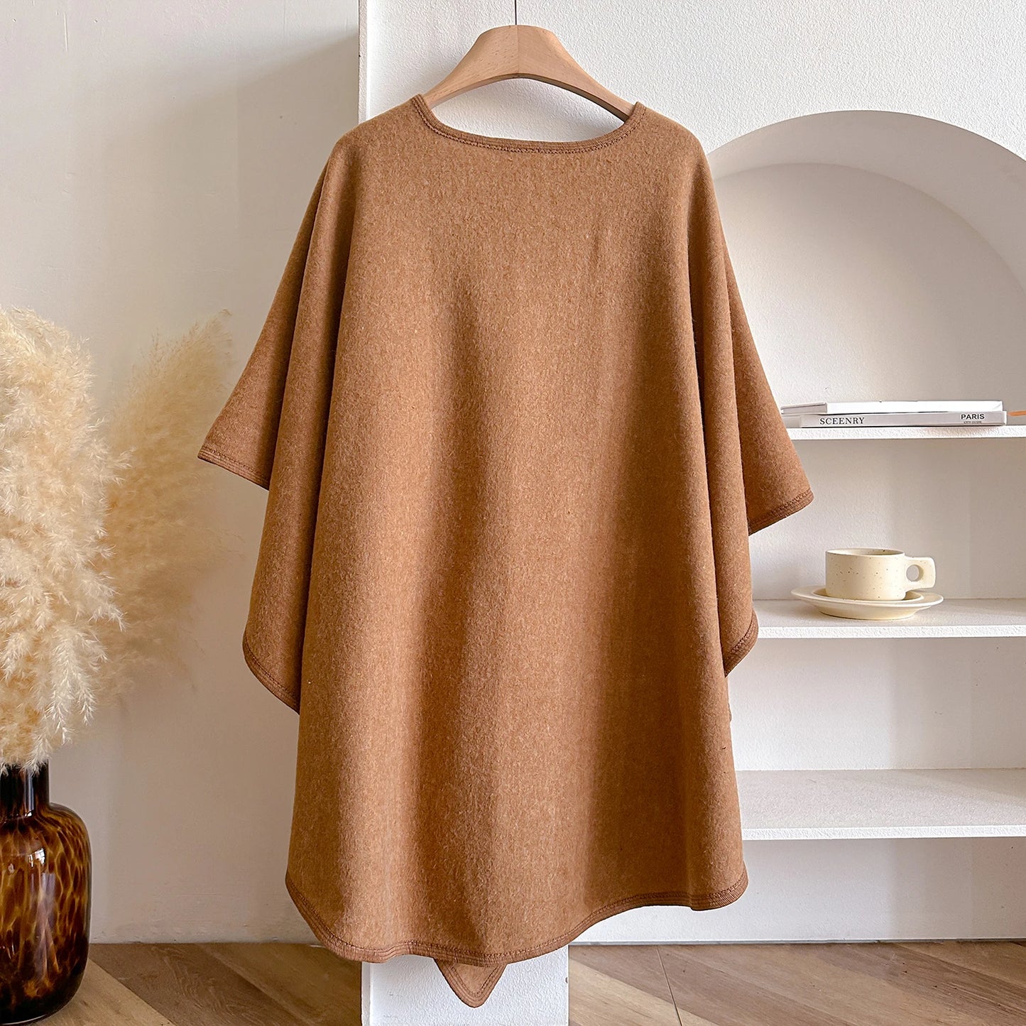 Poncho™ – Cape Douce & Stylée pour l’Hiver Québécois