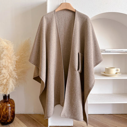 Poncho™ – Cape Douce & Stylée pour l’Hiver Québécois