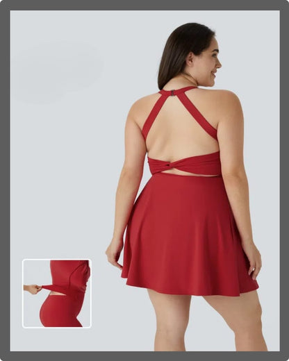 Robe Dos Nu Sculptante avec Poches – Easy Peezy