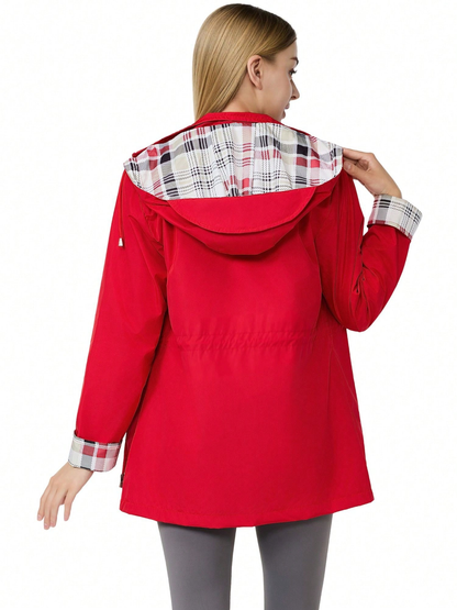 AquaStyle™ – Manteau Imperméable avec Visière