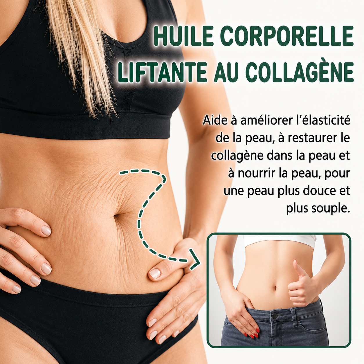OceAura™ Huile corporelle liftante au collagène