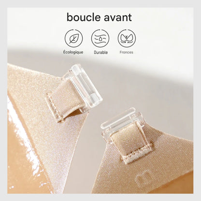 VelvaLift™-Soutien-gorge push-up invisible adhésif à fermeture frontale