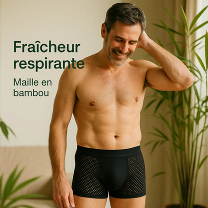 Boxers en Bambou Ultra-Confort – Fraîcheur & Maintien au Quotidien