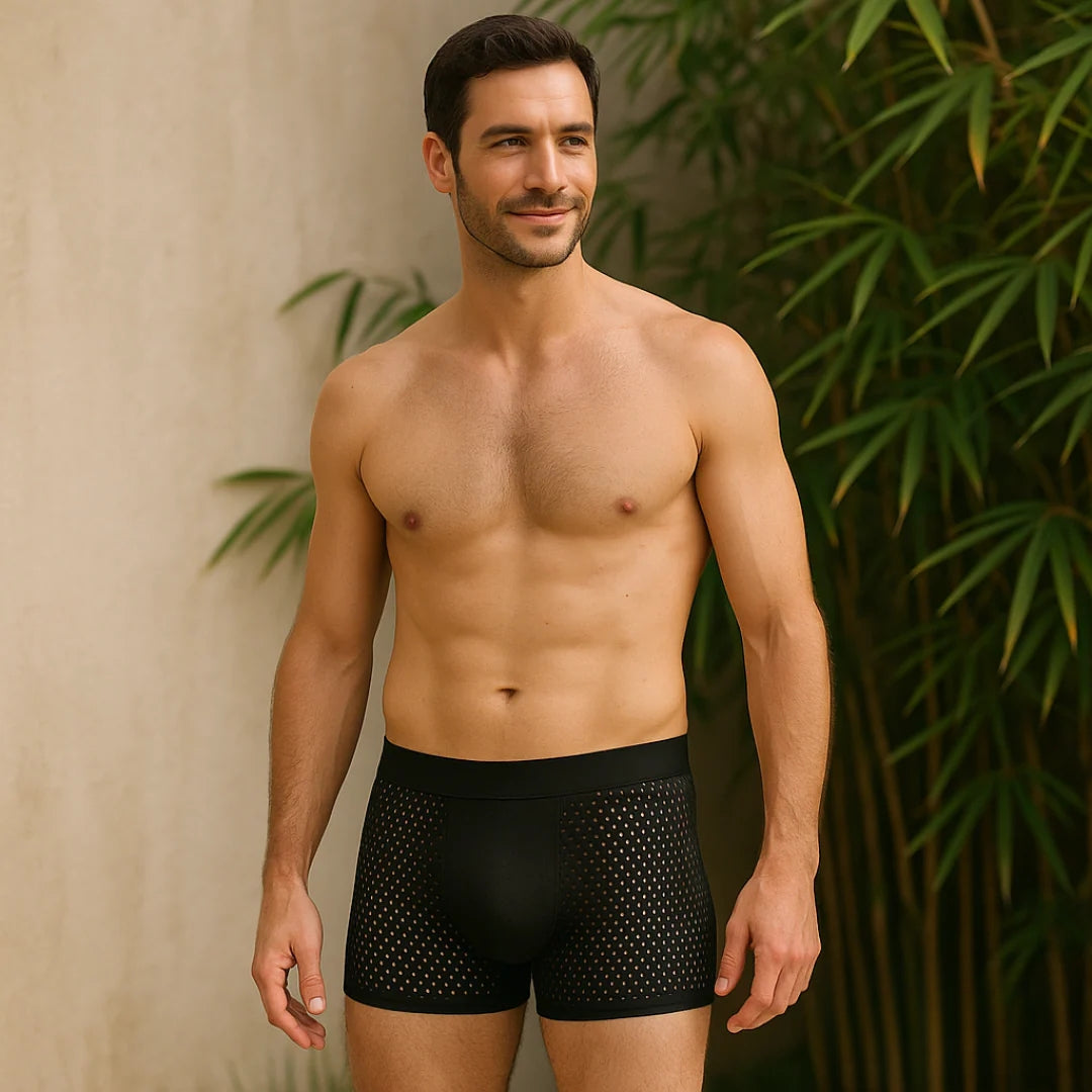 Boxers en Bambou Ultra-Confort – Fraîcheur & Maintien au Quotidien