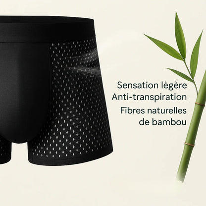 Boxers en Bambou Ultra-Confort – Fraîcheur & Maintien au Quotidien